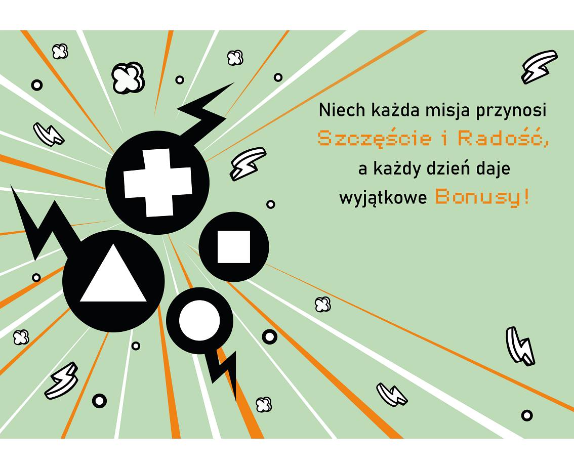 Kartka okolicznościowa  A5 Pad na Nogach , 1 szt.